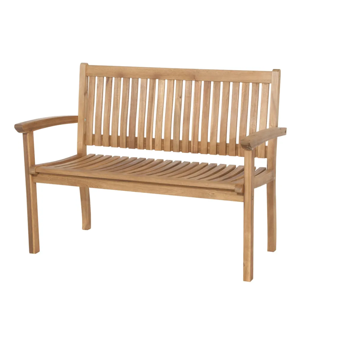 Bank Paleros 2-Sitzer 62 x 120 x 92,5 cm Akazienholz FSC