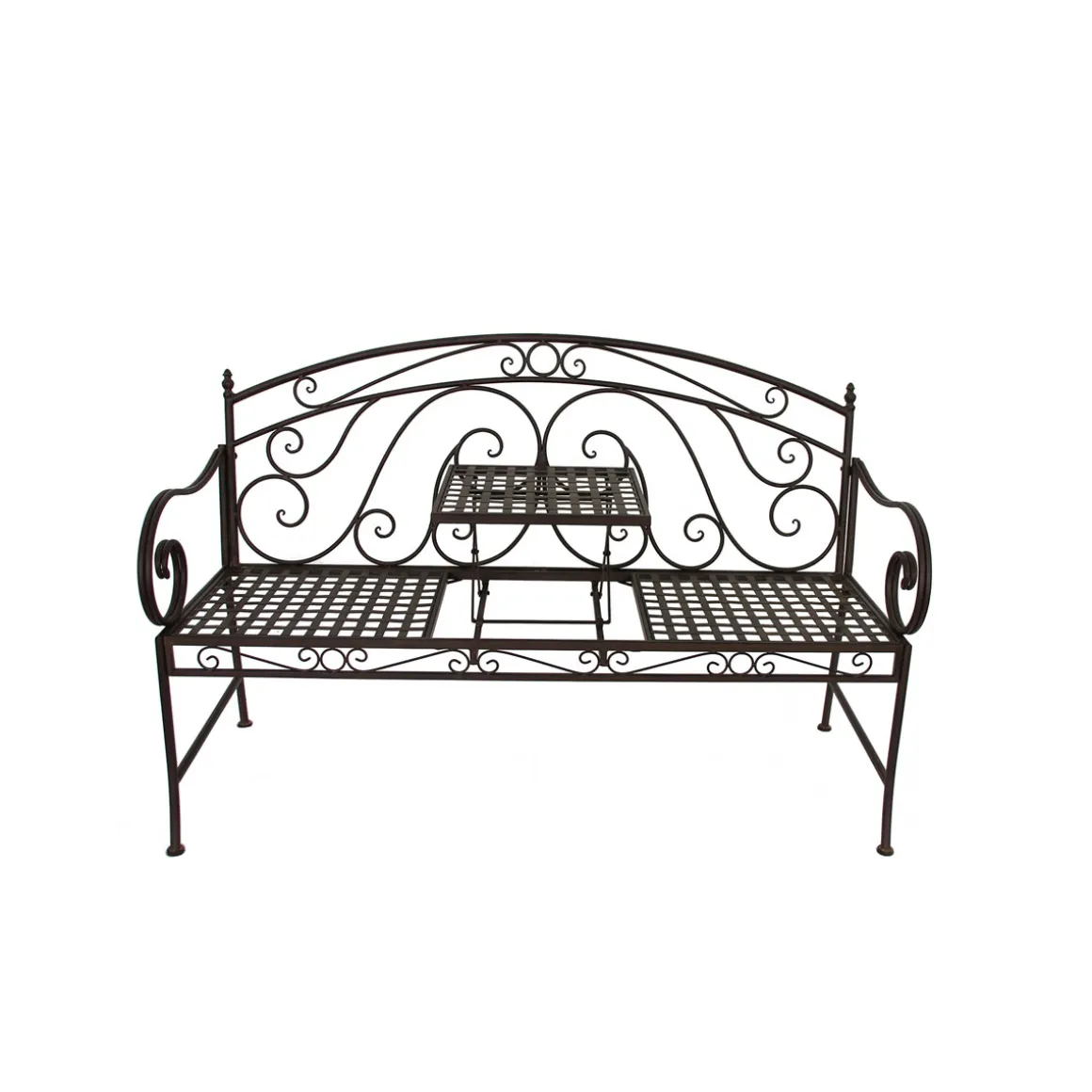 Bank Saket mit hochklappbarem Tisch