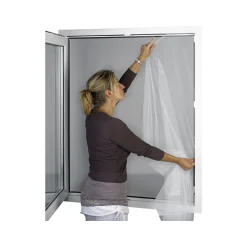 Basic Fliegengitter 130 x 150 cm weiß