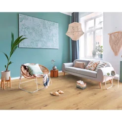 Basic Laminatboden Eiche Silent 138 x 19,3 cm