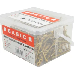 Basic Mehrzweckschraube 4,5 x 60 mm 260 Stück im Eimer