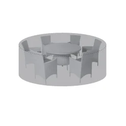 Basic Schutzhülle für Sitzgruppen rund bis Durchmesser 200 cm