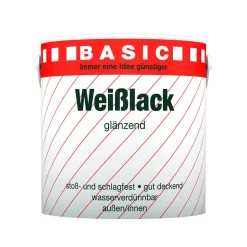 Basic Weißlack glänzend 2 L