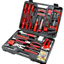 Basic Werkzeugkoffer mit Werkzeug 60-teilig