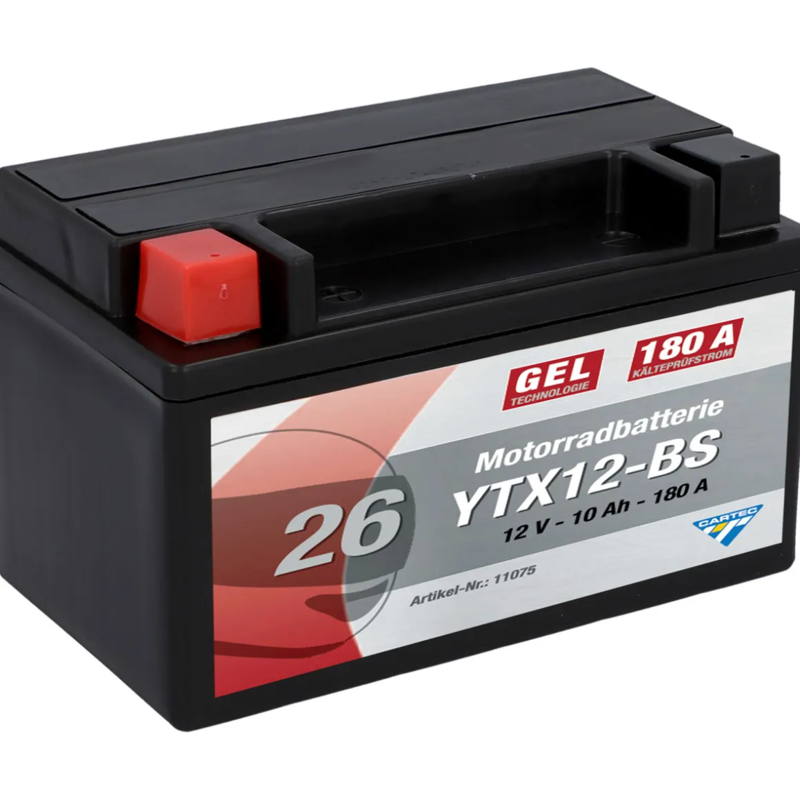 Batterie GEL YTX12-BS 12Ah 240A