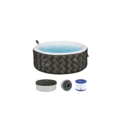 Bestway ® LAY-Z-SPA® UltraFit™ -Whirlpool Barbuda AirJet™ Ø 180 x 66 cm, rund