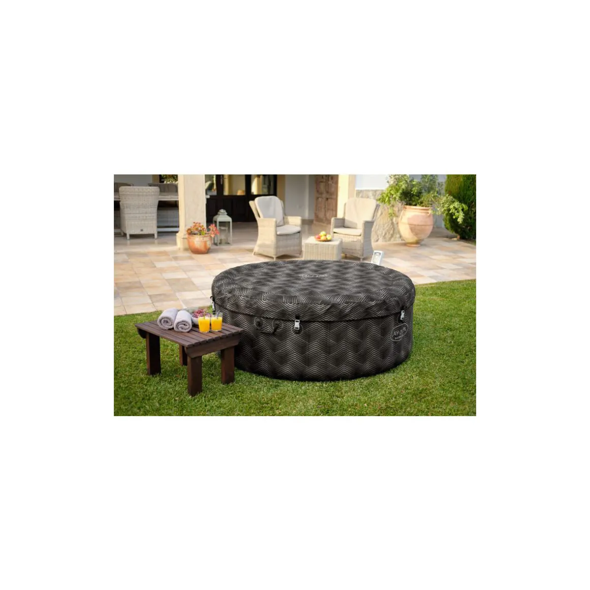 Bestway ® LAY-Z-SPA® UltraFit™ -Whirlpool Barbuda AirJet™ Ø 180 x 66 cm, rund