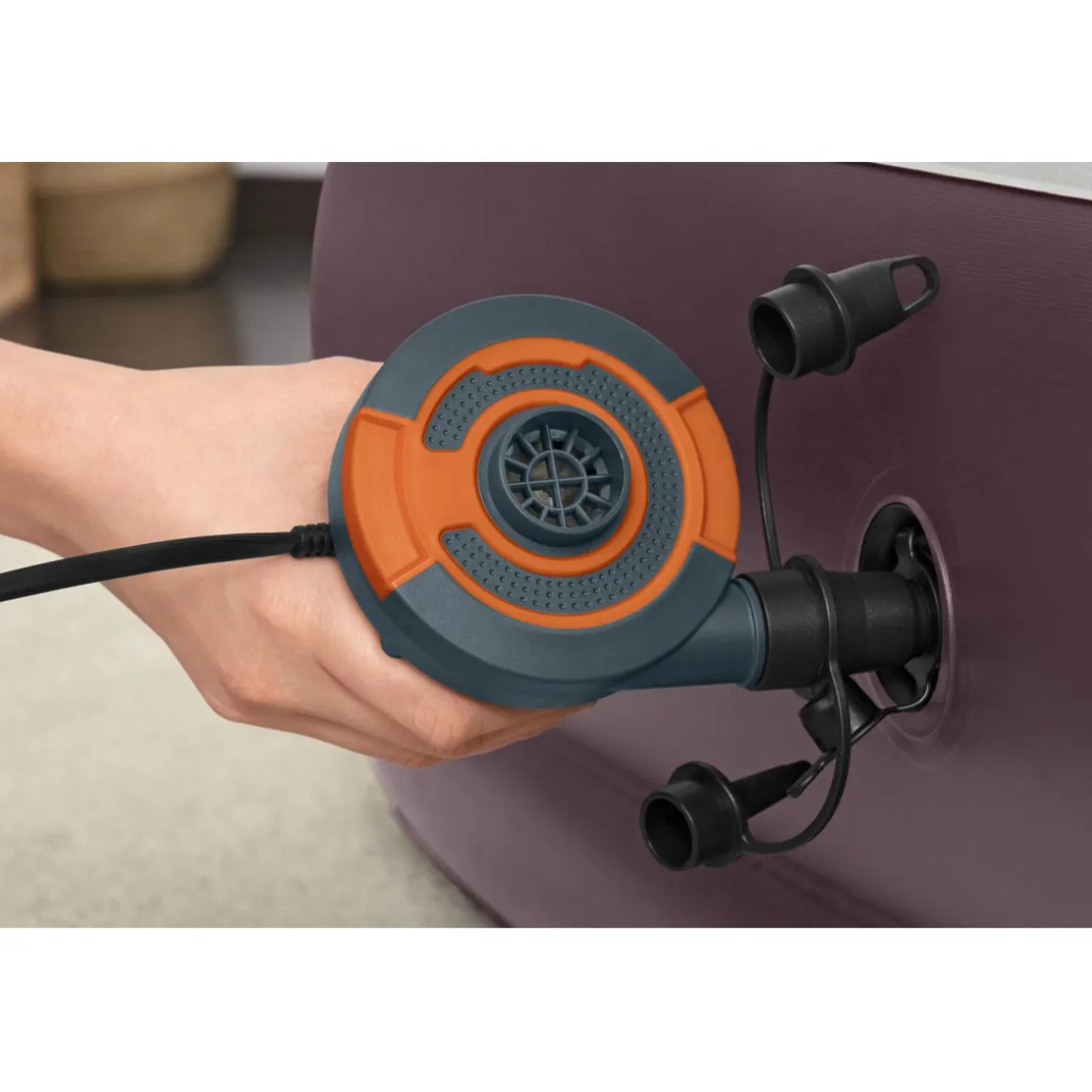 Bestway Elektro-Gebläsepumpe 220-240 V inkl 3 Ventiladaptern