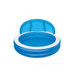 Bestway Family Pool Summer Days mit Sonnendach Durchmesser 2,41 x 1,40 m