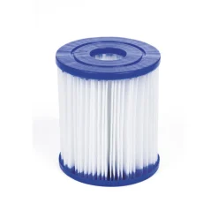 Bestway Steel Pro Frame Pool-Set mit Filterpumpe 400 x 211 x 81 cm blau eckig