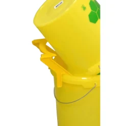 Bienenreich Eimer-Abfüllhilfe für Honig Kunststoff gelb