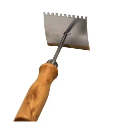 Bienenreich Reinigungskratzer mit Holzgriff 17 cm