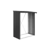 Biohort Brennholzunterstand WoodStock 150 dunkelgrau-metallic
