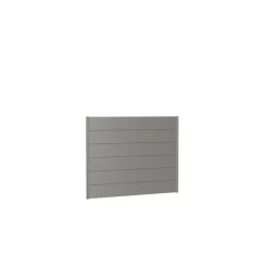 Biohort Wandpaneel für Sichtschutz ohne Acrylglas 180x135 quarzgrau-metallic