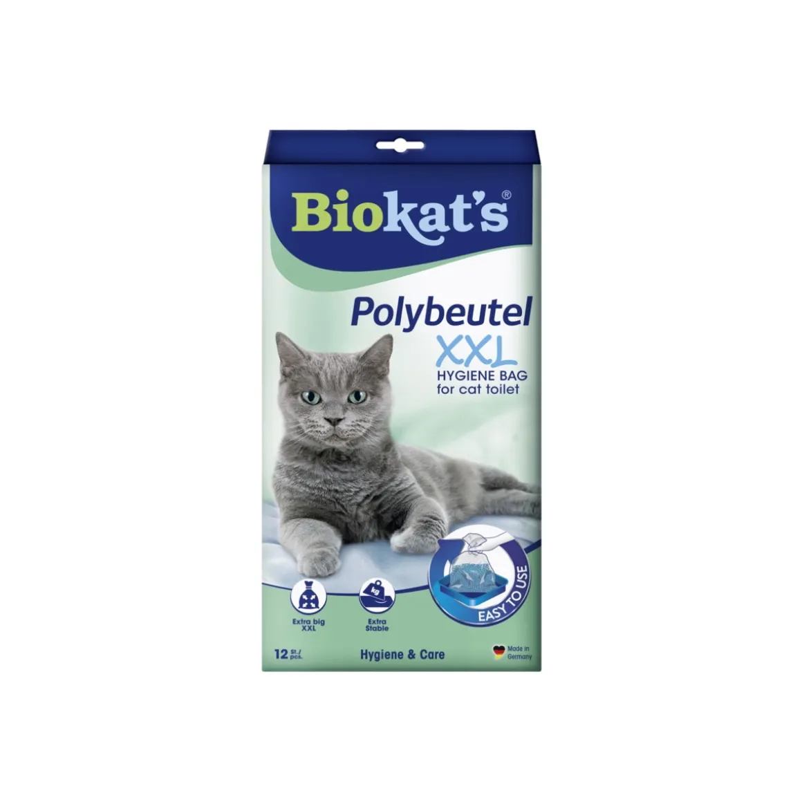 Biokats Biokat's Hygienebeutel Polybeutel XXL 12 Stück