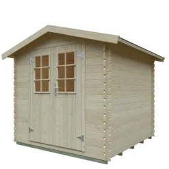 Blockbohlenhaus Köln 210 x 210 cm