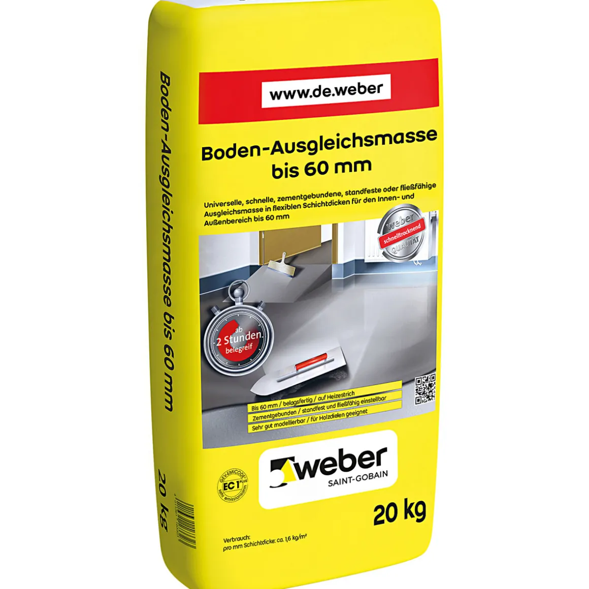 Boden-Ausgleichsmasse 20 kg