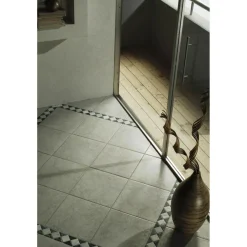 Bodenfliese Stella grau 34 x 34 cm