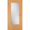 Borne Zimmertür CPL Buche mit Lichtausschnitt 86 x 198,5 cm DIN links