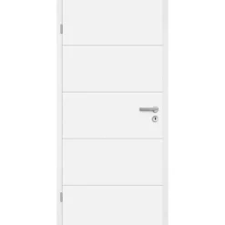 Borne Zimmertür Fila 5 Weißlack 86 x 198,5 cm DIN links