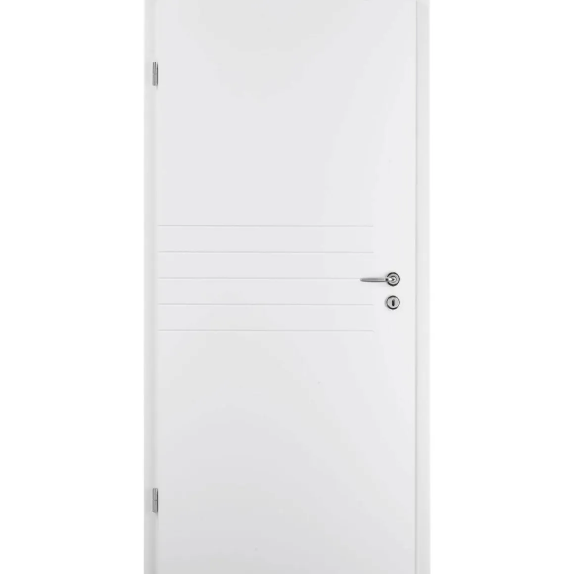 Borne Zimmertür Fila 6 Weißlack 73,5 x 198,5 cm DIN links