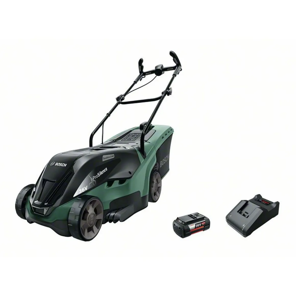 Bosch Akku-Rasenmäher-Set UniversalRotak 36-550 mit Akku 3-teilig