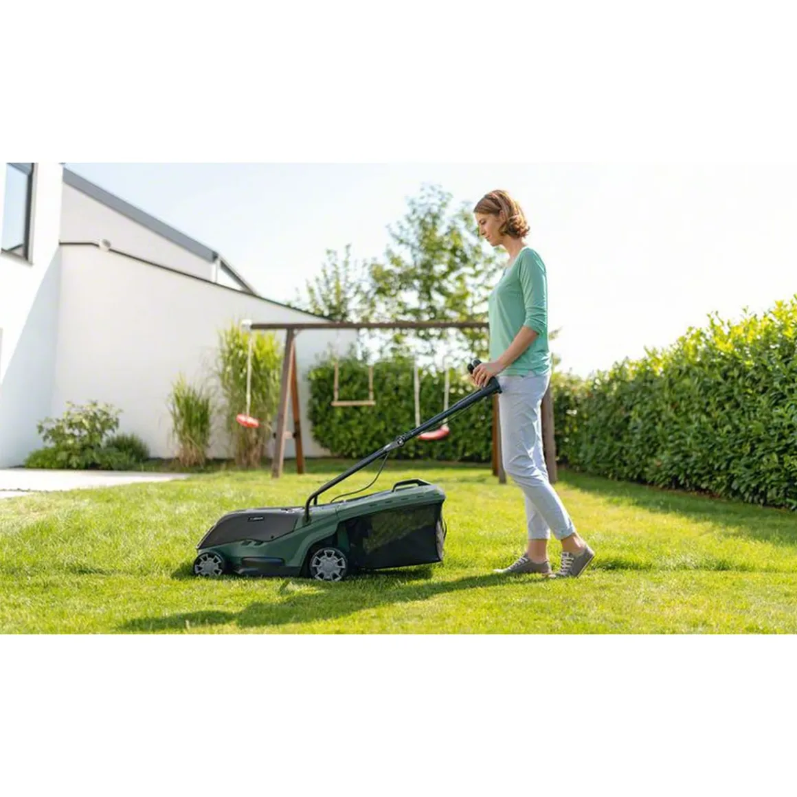 Bosch Akku-Rasenmäher-Set UniversalRotak 36-550 mit Akku 3-teilig