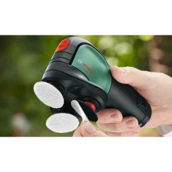 Bosch Akku-Tellerschleifer und Polierer-Set EasyCurvSander 12 ohne Akku 14-teilig