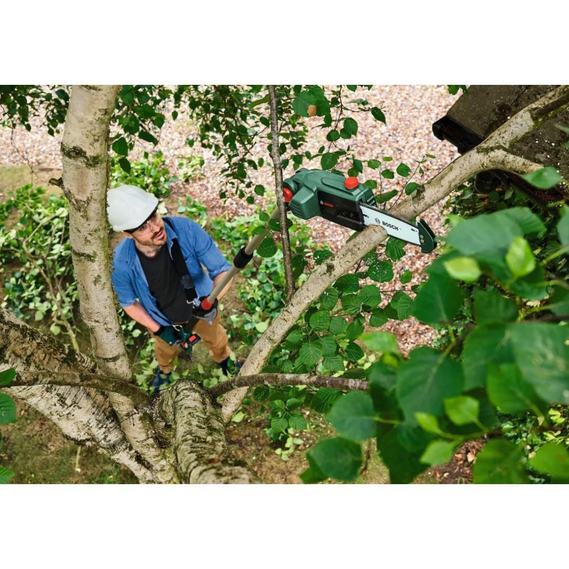 Bosch Akku-Teleskop-Hochentaster UniversalChainPole18