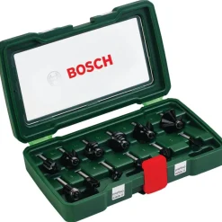 Bosch Prom HM-Fräserset 8 mm Schaft 12- teilig