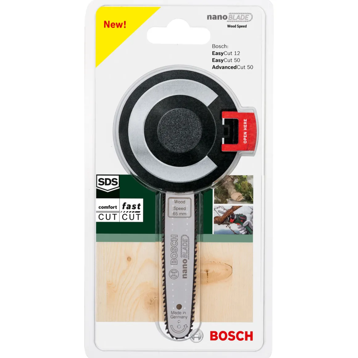 Bosch Sägeblatt Nano Blade Speed 65 mm Holz