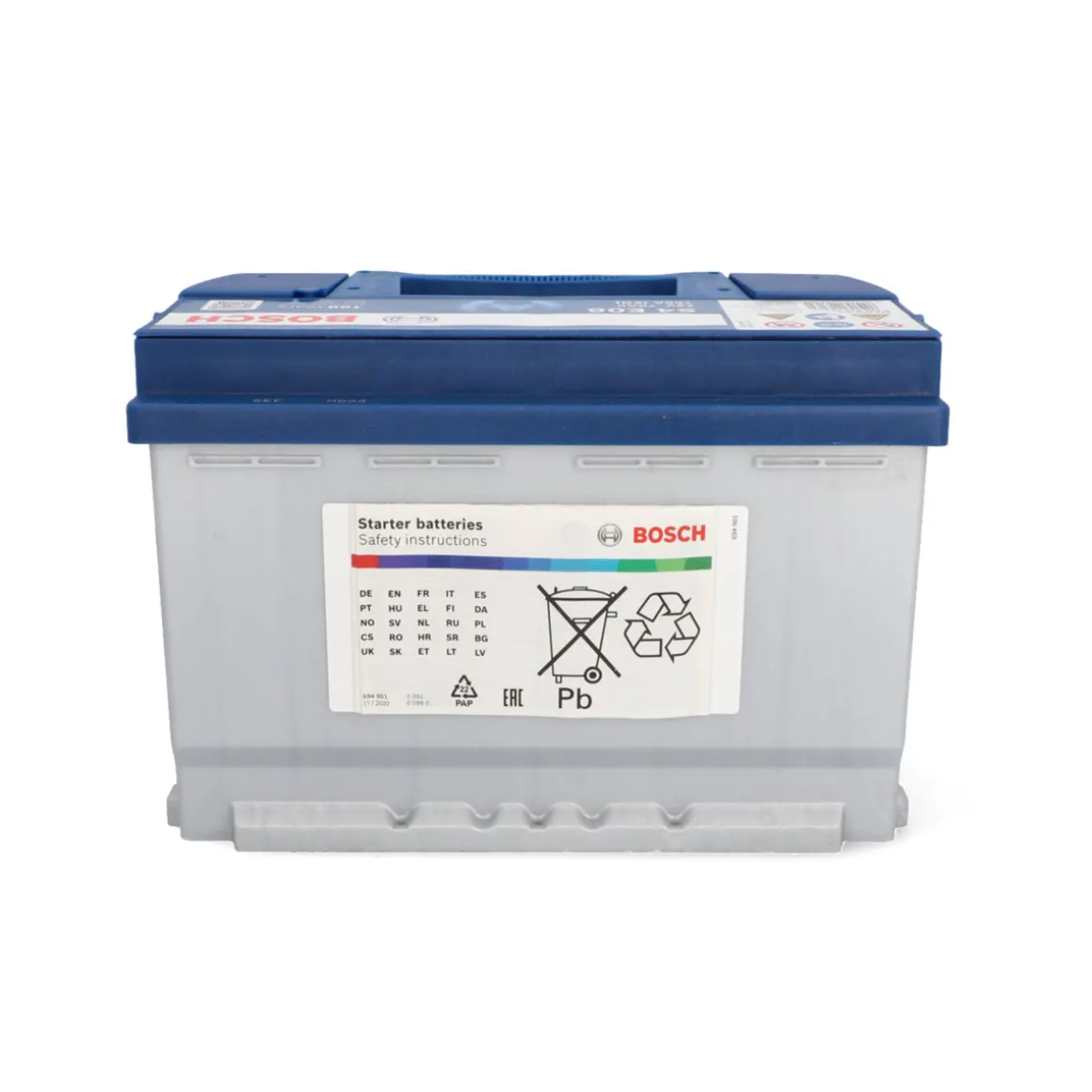 Bosch Autobatterie S4 EFB 70Ah/760A