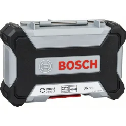 Bosch Pick and Click Impact Control SDB und Steckschlüssel 36-teilig