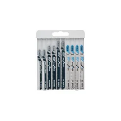 Bosch Professional 10 teilig Stichsägeblatt-Set Basic for Metal and Wood