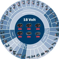 Bosch Professional Akku GBA M-CProfessional 5 Ah