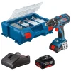 Bosch Professional Akku-Bohrschrauber-Set GSR 18V-28 Professional 82-teiliges Zubehörset