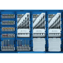 Bosch Professional Akku-Bohrschrauber-Set GSR 18V-28 Professional 82-teiliges Zubehörset