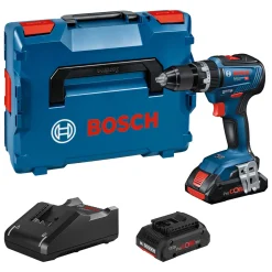 Bosch Professional Akku-Schlagbohrschrauber-Set GSB 18V-55
