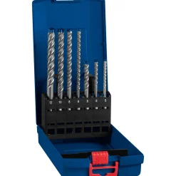 Bosch Professional Expert SDS plus-7X Hammerbohrer-Set 5/6/6/8/8/10/12 mm 7- teilig