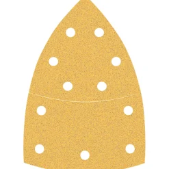 Bosch Professional Expert C470 Schleifpapier mit 11 Löchern für Multischleifer 102 x 62 mm 93 mm G 80 10- teilig