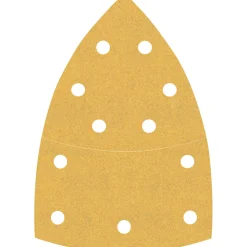 Bosch Professional Expert C470 Schleifpapier mit 11 Löchern für Multischleifer 102 x 62 mm 93 mm G 180 10- teilig