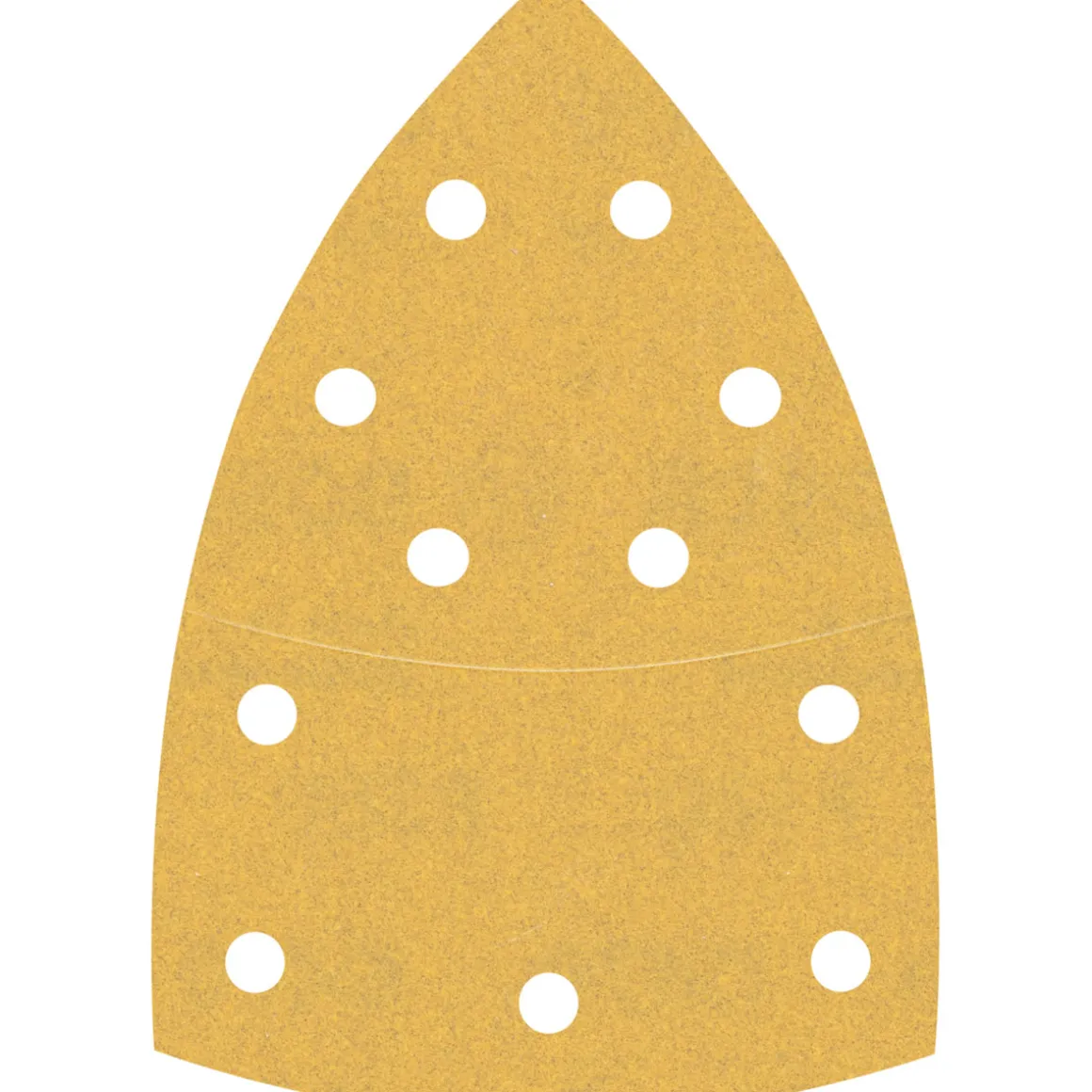 Bosch Professional Expert C470 Schleifpapier mit 11 Löchern für Multischleifer 102 x 62 mm 93 mm G 180 10- teilig