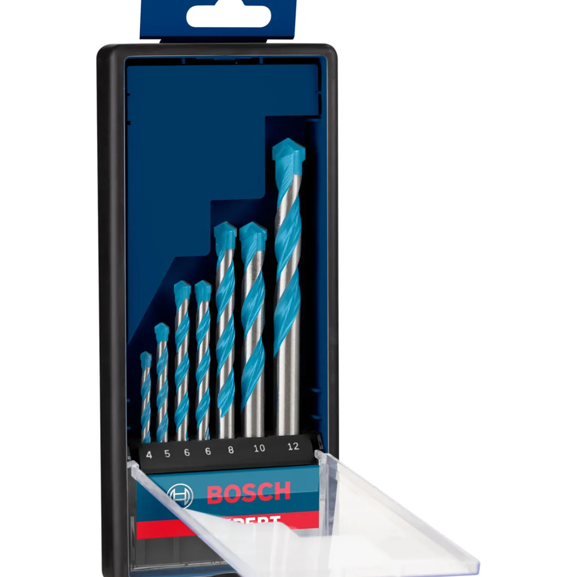 Bosch Professional Expert MultiConstruction CYL-9 Bohrer-Set 4/5/6/6/8/10/12 mm 7- teilig