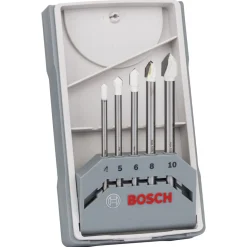 Bosch Professional 5-teiliges CYL-9 Ceramic Fliesenbohrer-Set 4–10 mm