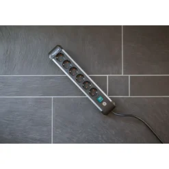 Brennenstuhl Premium-Alu-Line Steckdosenleiste 6-fach