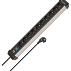 Brennenstuhl Premium-Alu-Line Steckdosenleiste 10-fach