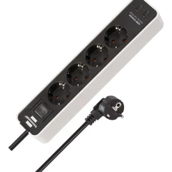 Brennenstuhl Steckdosenleiste Ecolor 4fach USB C 15,5 ws/sw.