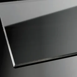 Breuer Drehfalttür Panorama alleinstehend Anschlag links alu chromeffekt grau getönt 1400 mm