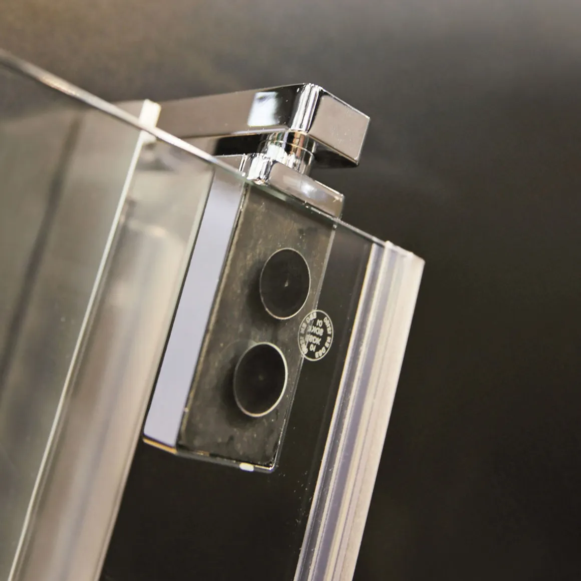 Breuer Drehtür Europa Design für Nische Anschlag links schwarz matt Intima 800 mm