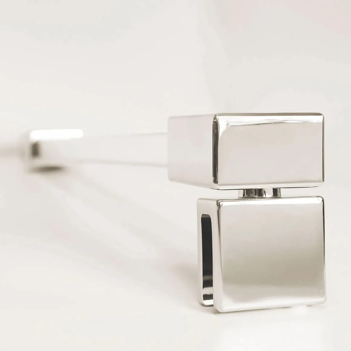 Breuer Eckeinstieg Avanta Drehtür 4-teilig alu chromeffekt Terrazzo 800/750 mm